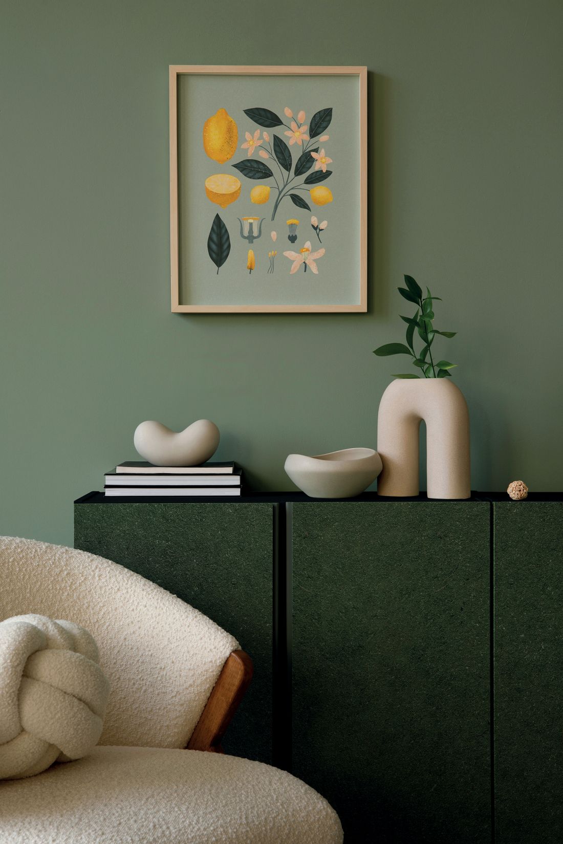 Avery Dennison Organoid Natural Surfaces: Moss Dark Green