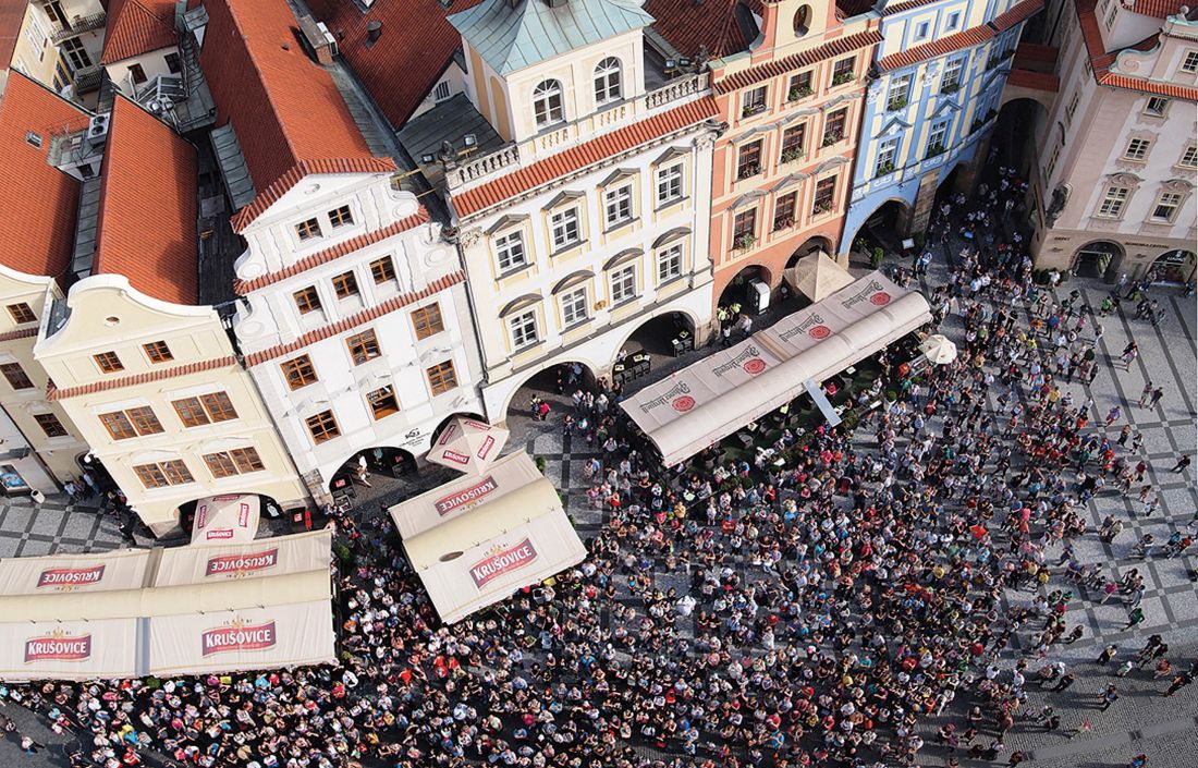 W czeskiej Pradze łatwiej znaleźć jedzenie na kieszeń „zwykłego człowieka” 