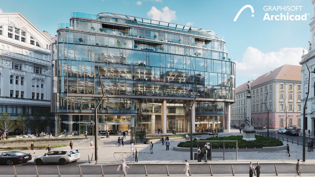 Szervita Square Building | DVM Group, dvmgroup.com, Hungary