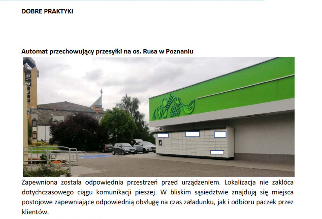 wytyczne paczkomaty poznań