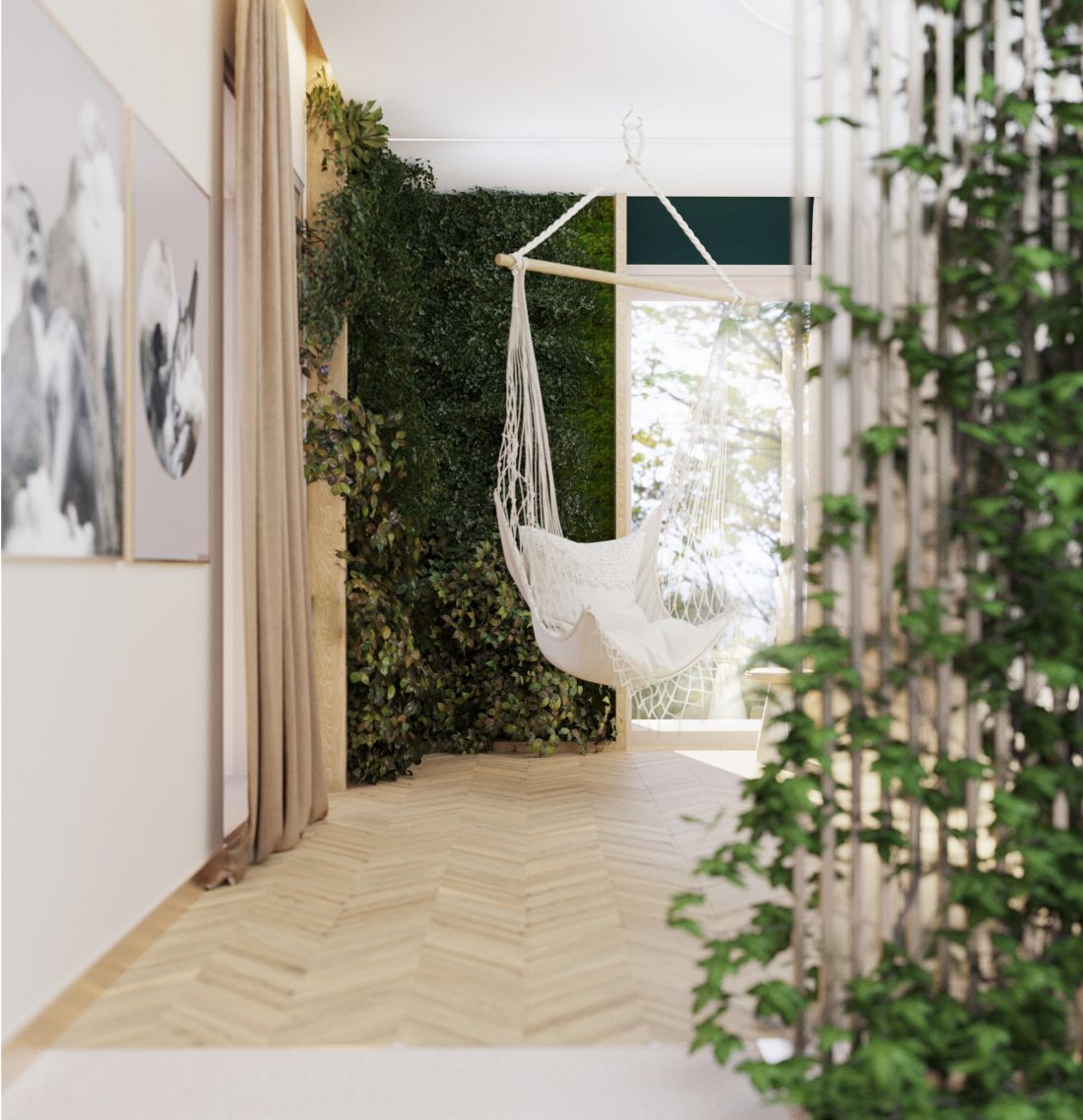 Wnętrze jednego z apartamentów