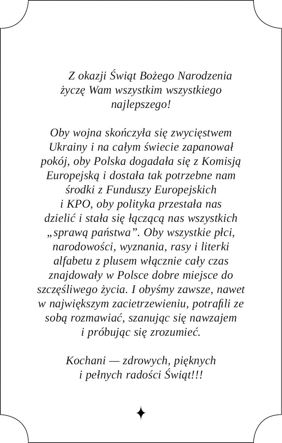 życzenia świąteczne