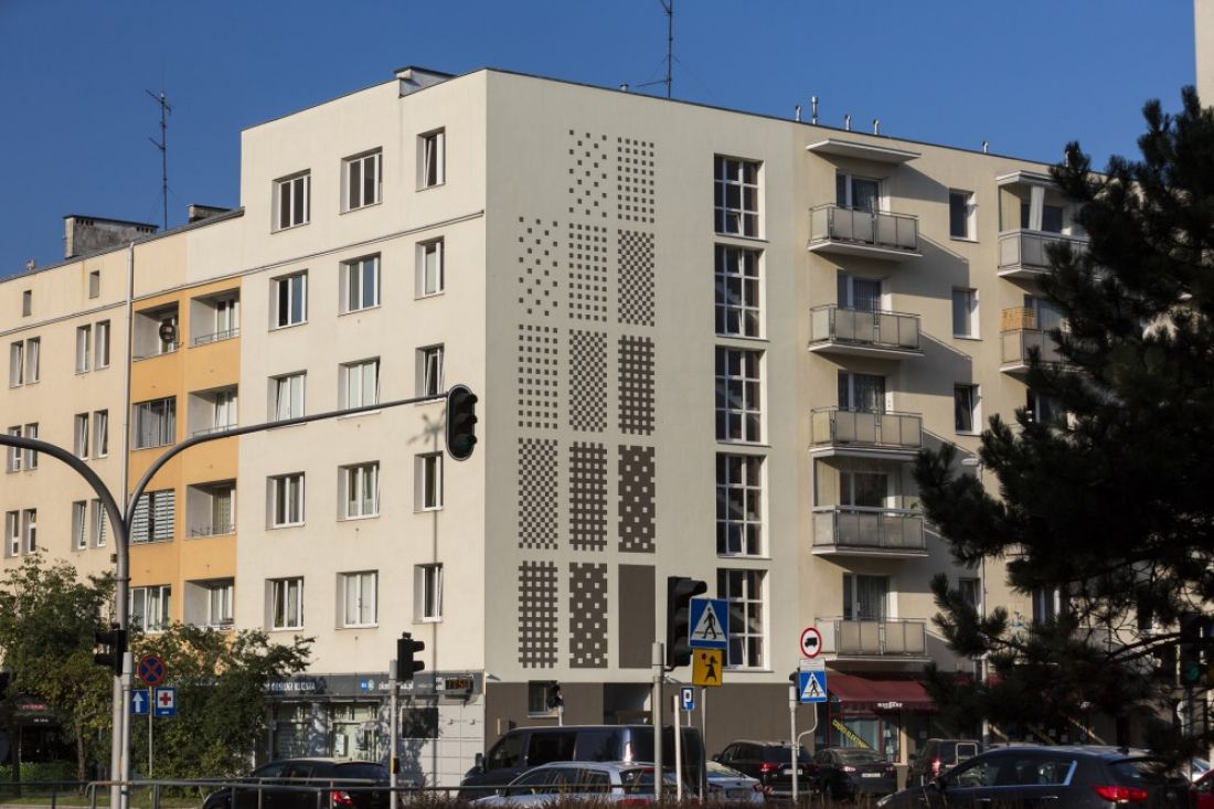 Mural na Kilińskiego w Gdyni autorstwa Aleksandry Godlewskiej