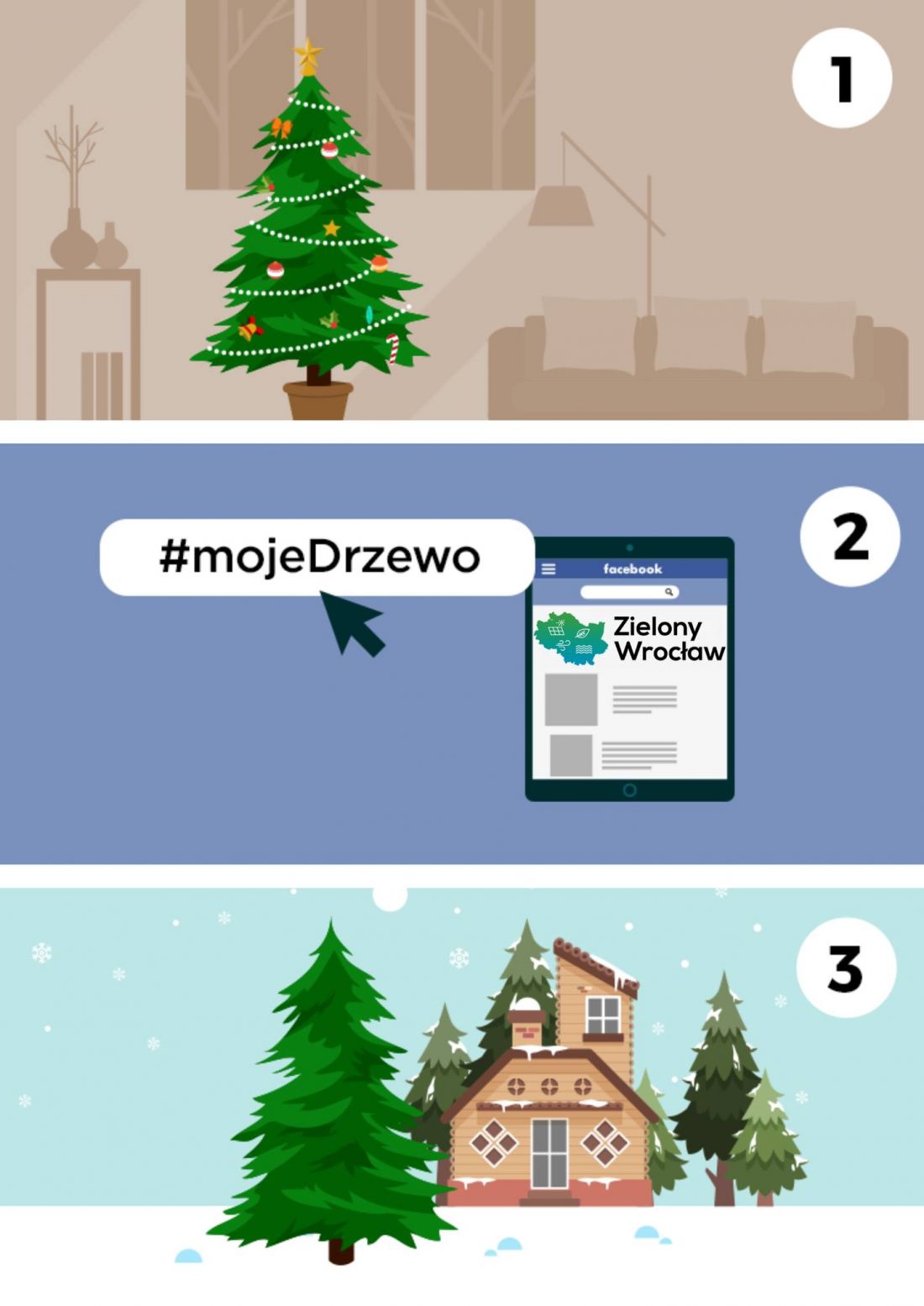 Wrocław postawił na system łączenia osób, które chcą drzewka oddać z tymi, którzy chcą je zasadzić.