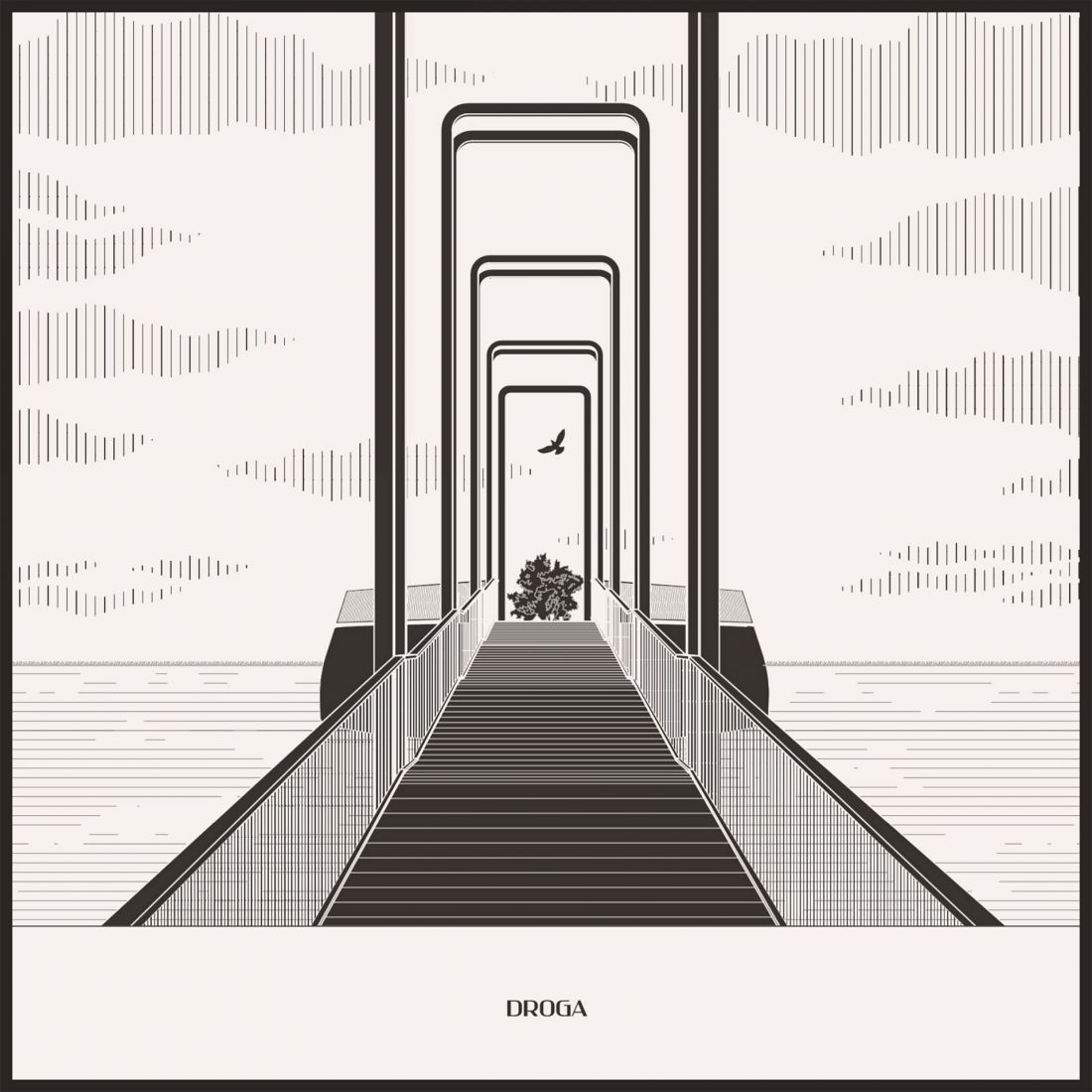 grafika „Droga”