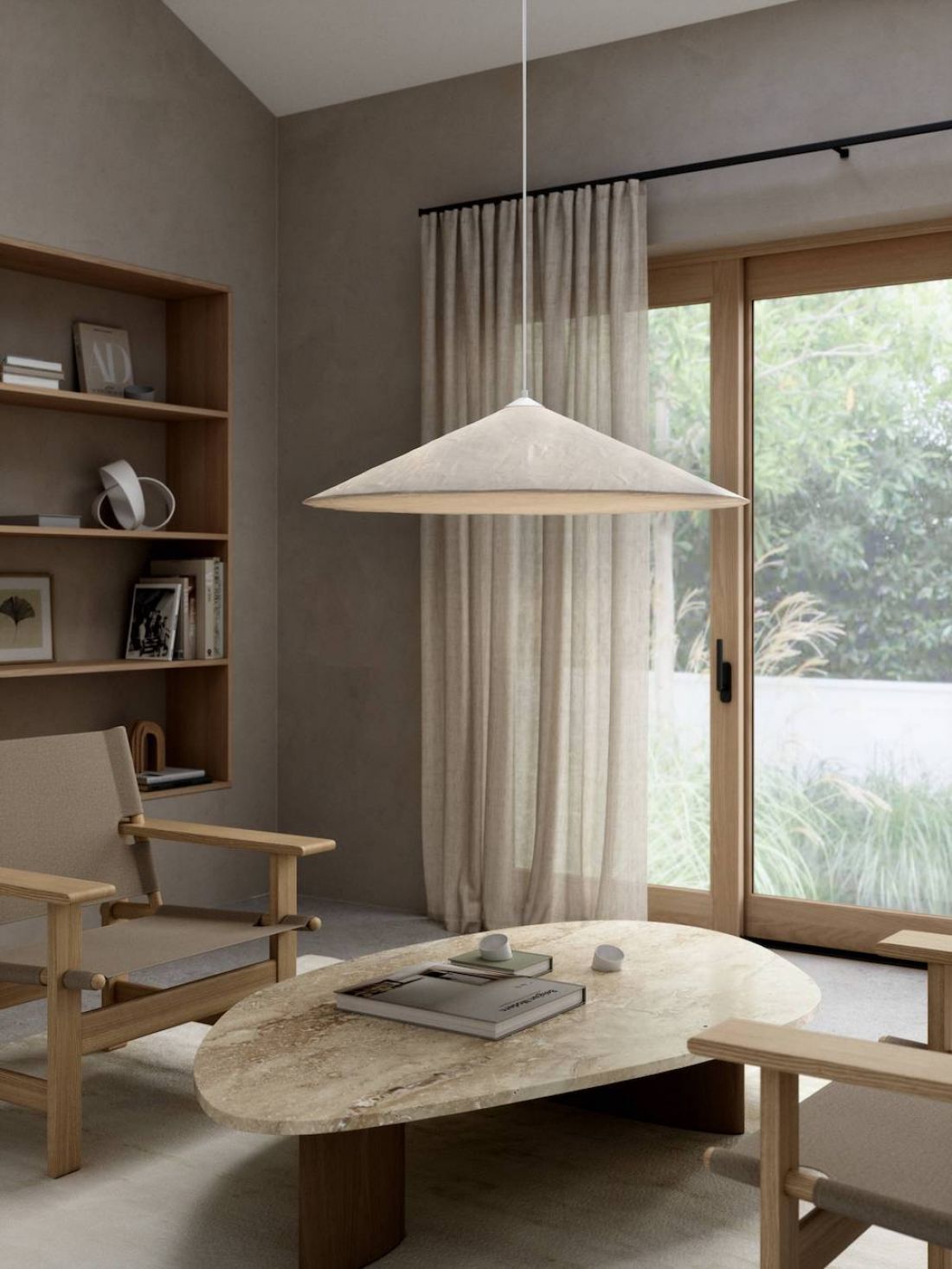 Stożkowe lampy wiszące marki Ardant