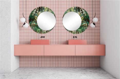 Mirror tiles, Decorative, Handmade. Modern - LUXUM