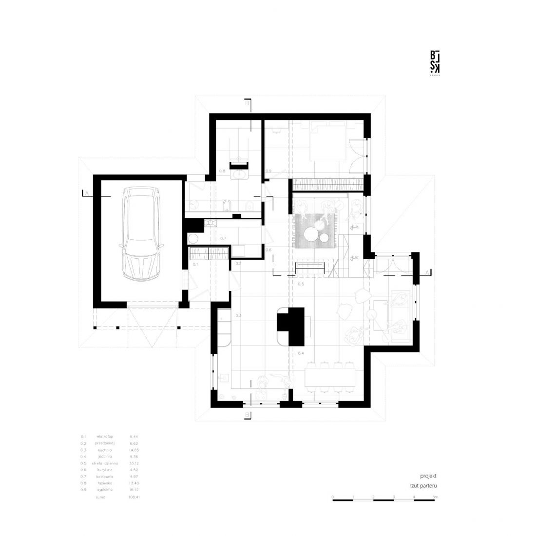 rzut parteru