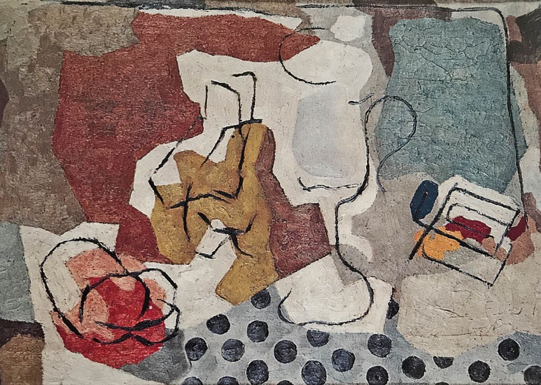 „Martwa natura z kielichem”, autor: Władysław Strzemiński, ok. 1939