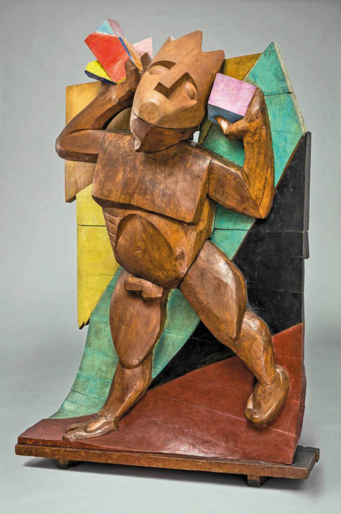 rzeźba „Autoportret Idę ku Słońcu”, proj.: Xawery Dunikowski, 1917-1920