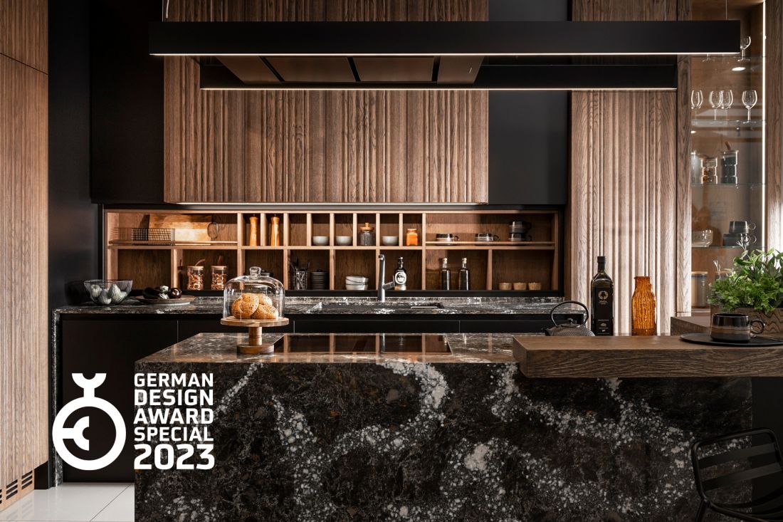 Nowoczesna kuchnia Madera z nagrodą German Design Award 2023