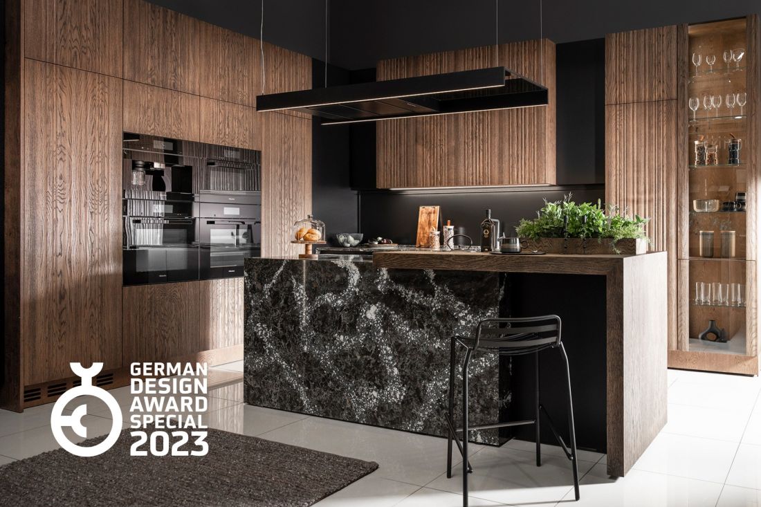 Nowoczesna kuchnia Madera z nagrodą German Design Award 2023