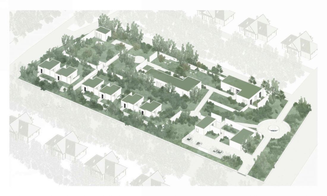 aksonometria pierwszego studium czasowego, rok 2022