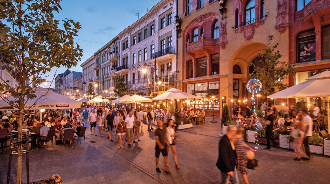 spektakularny ciąg spacerowy jest największym atutem całej metropolii