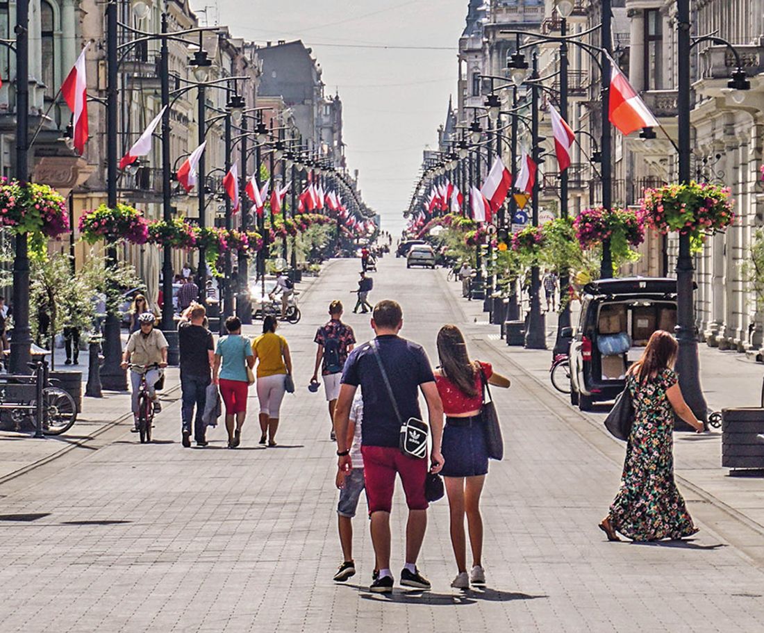 the best walking distance? po Krakowie świat odkryje teraz z tej perspektywy metropolię łódzką