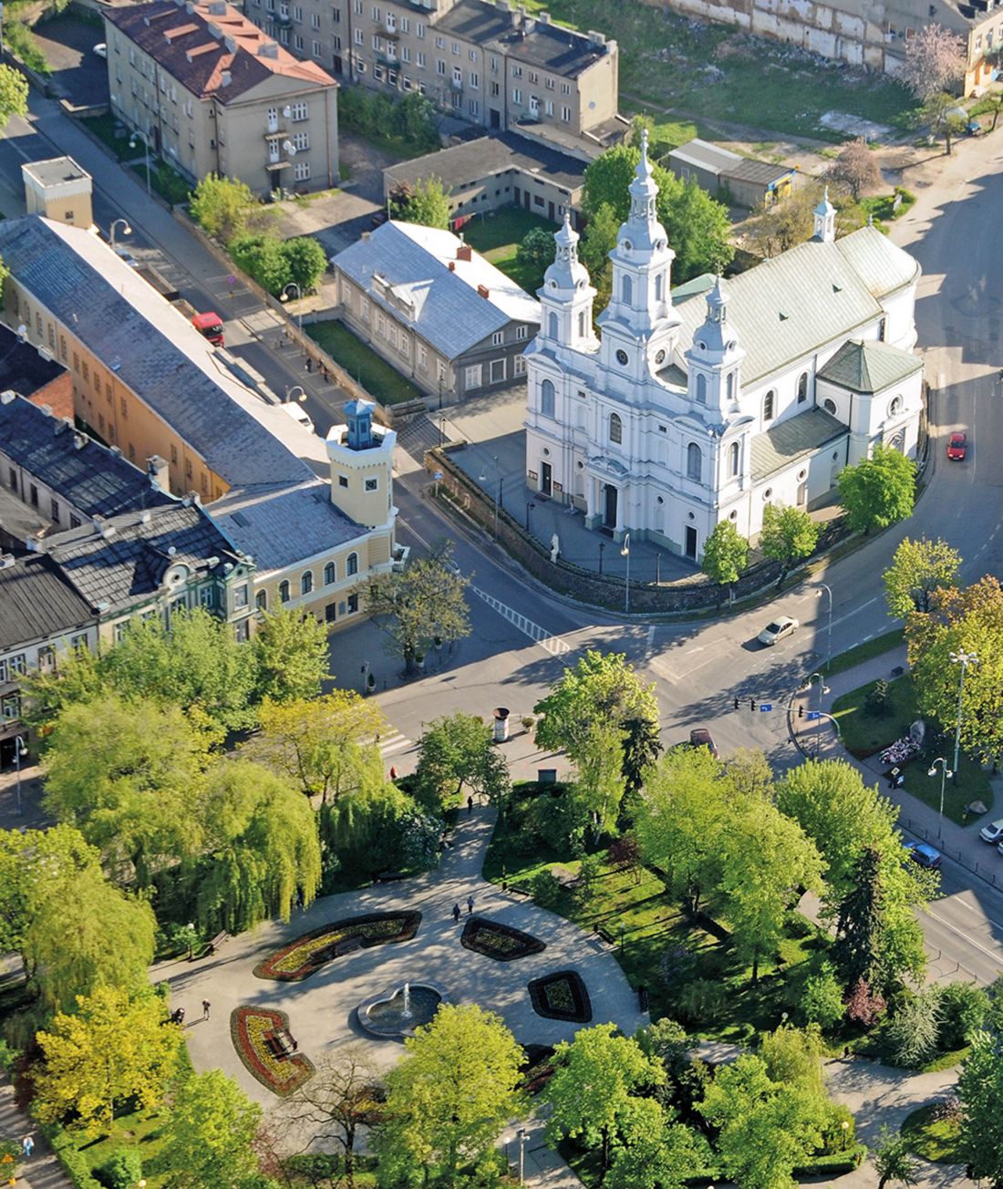 neobarokowy kościół pw. św. Lamberta 
