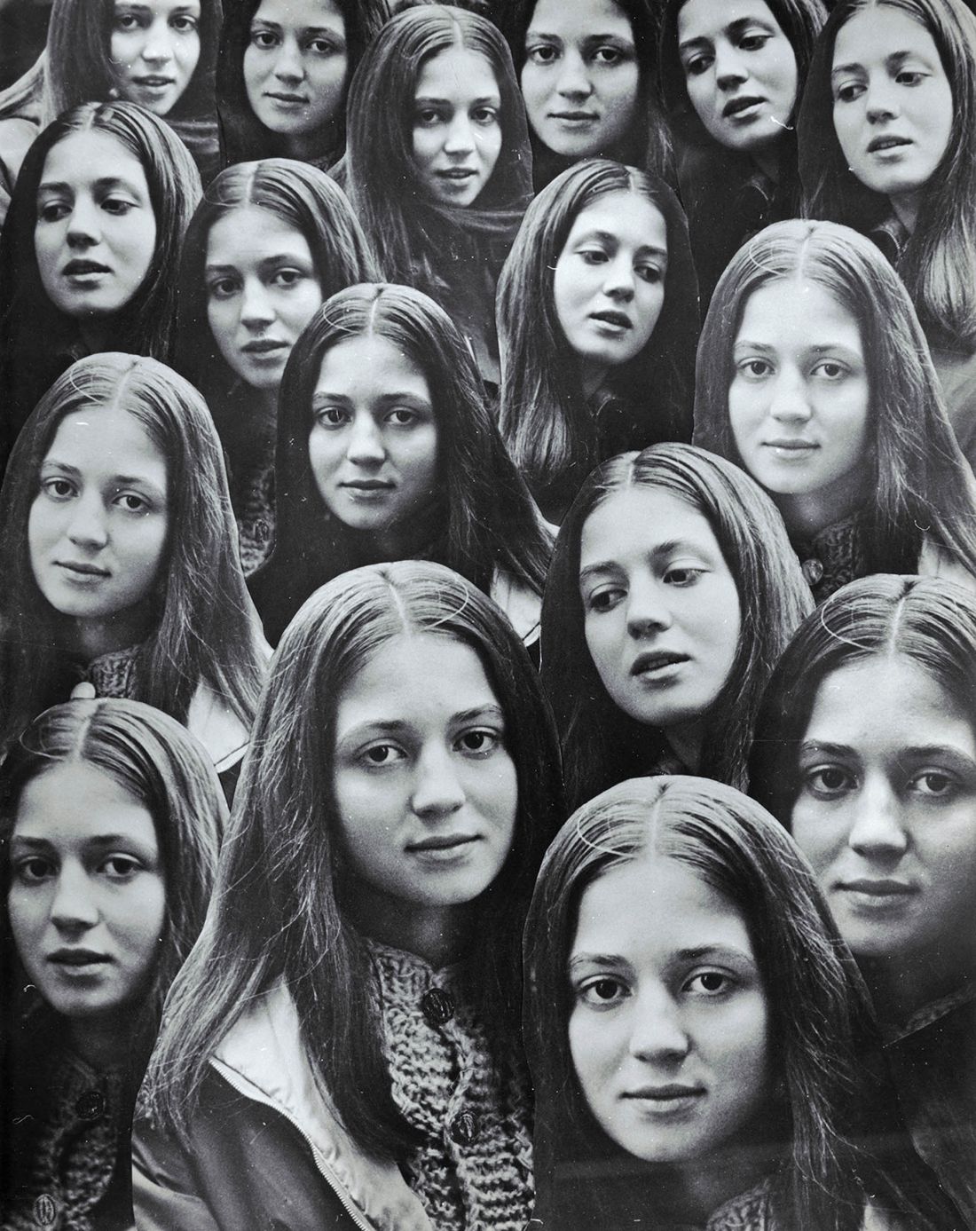 Zofia Rydet, „Przemiany”, z cyklu „Świat uczuć i wyobraźni”, ok. 1970