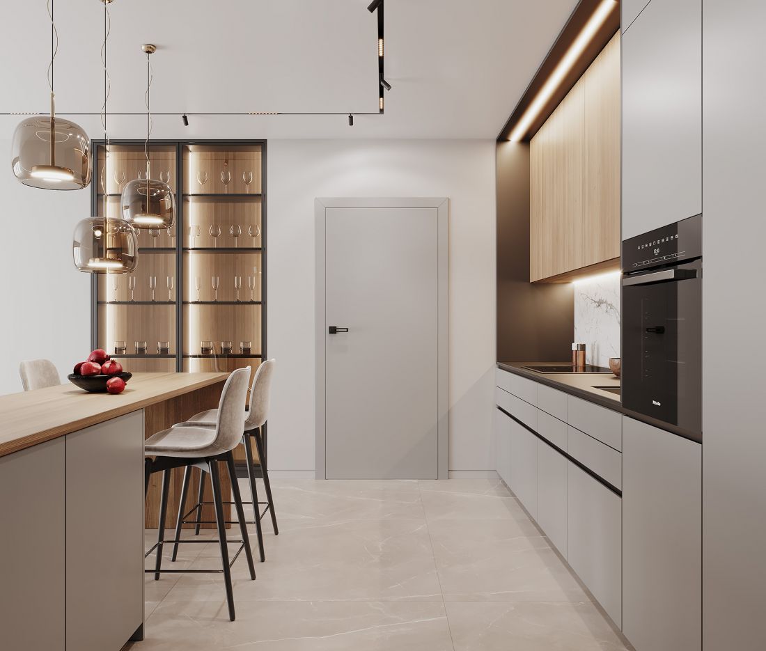 Drzwi DRE Silia 10 w kolorze Mat Cement
