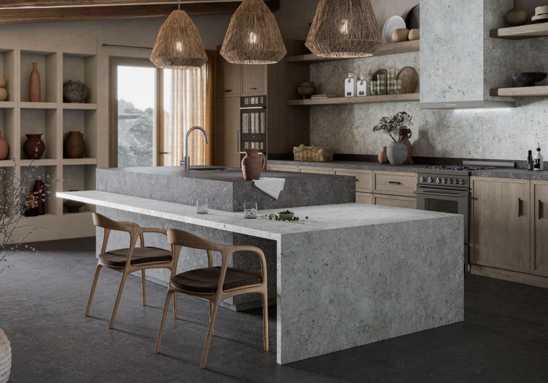Dekton TK05 Sabbia, Dekton VK04 Grafite