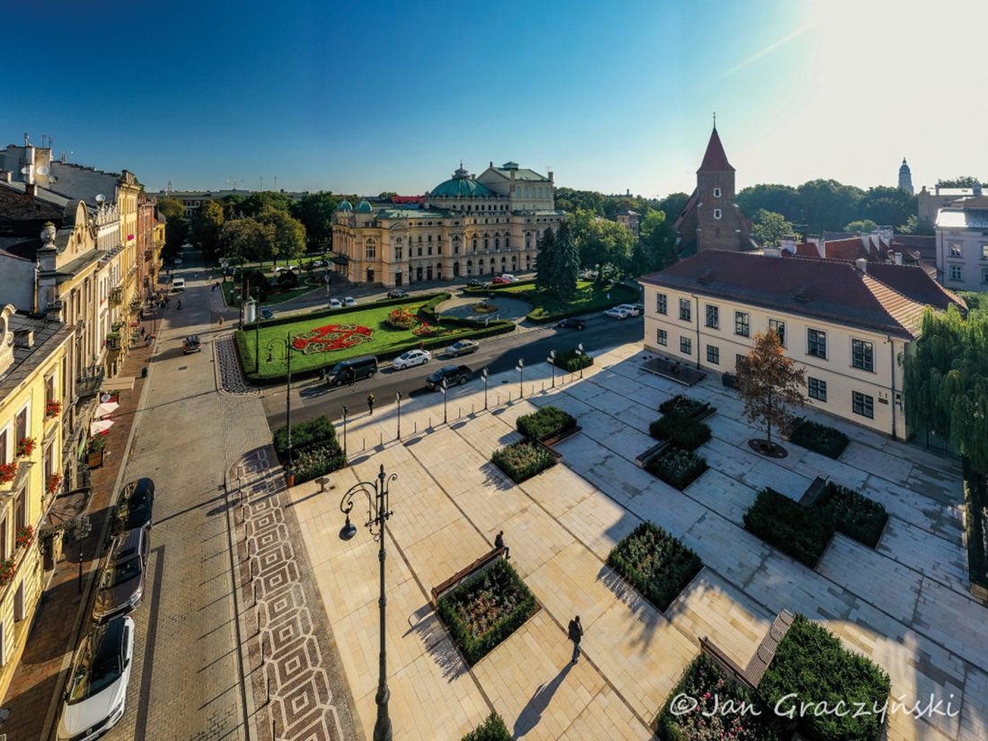 Kraków, plac Św. Ducha po rewitalizacji