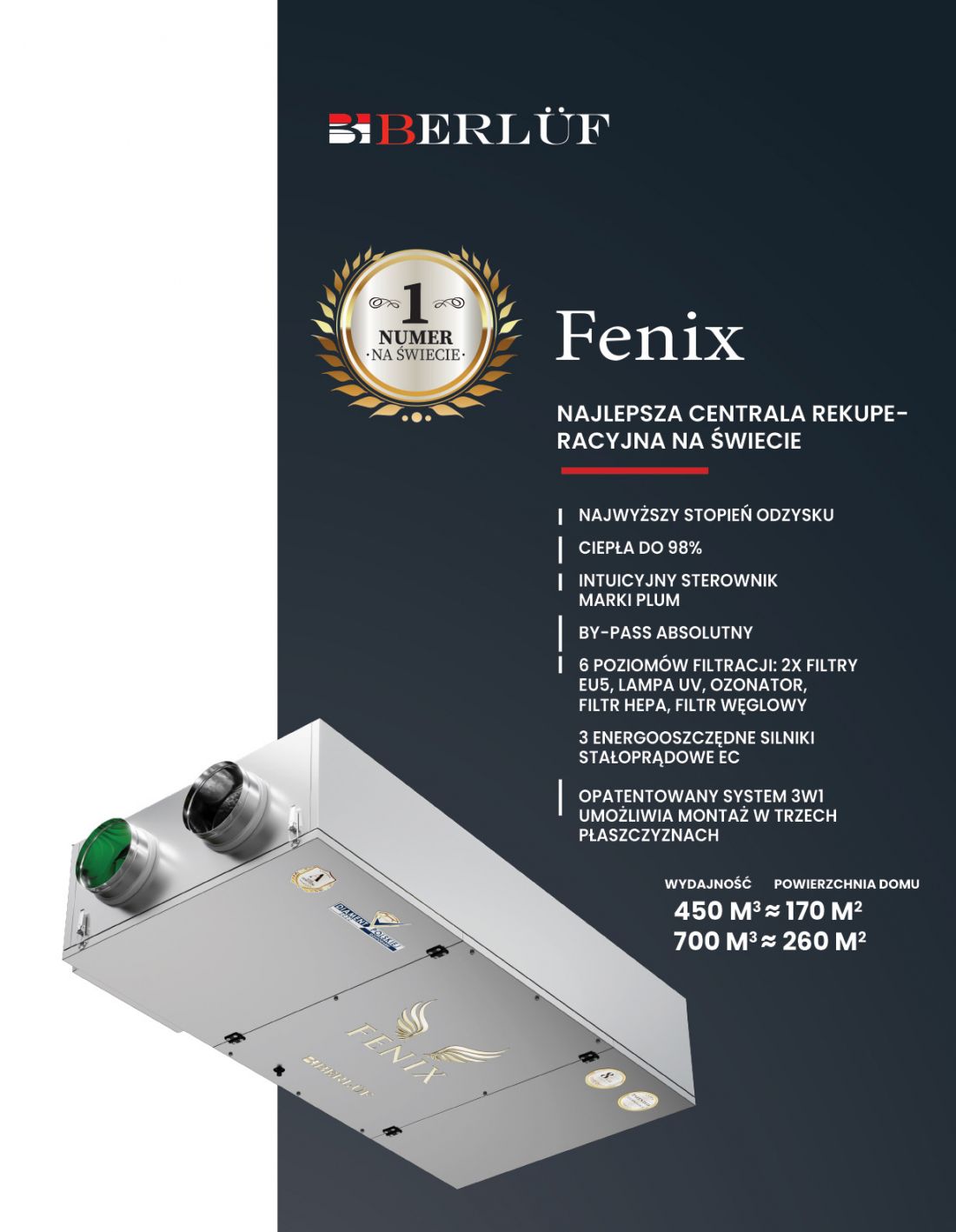 Fenix — Najlepsza centrala rekuperacyjna na świecie