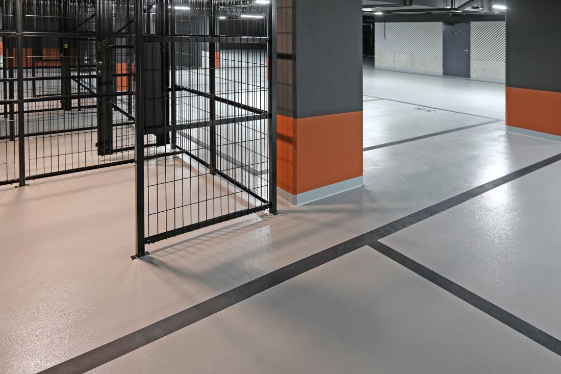 Browary Warszawskie, Apartamenty przy Warzelni, posadzka Deckshield