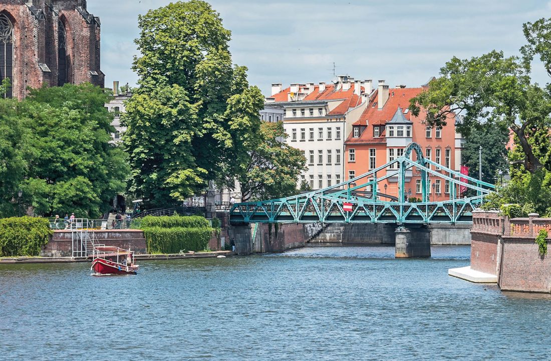 Ostrów Tumski, wyspa z katedrą; jedna z najważniejszych wysp archipelagu Wrocław