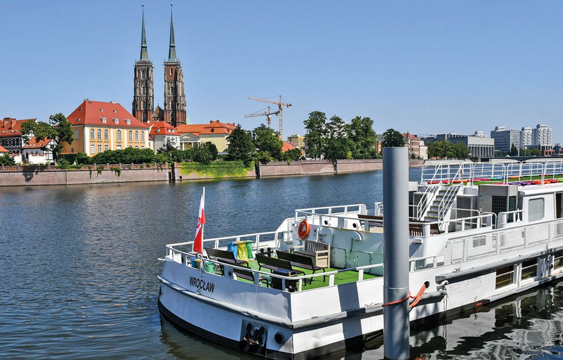 statek Wrocław: miasto, woda, jakość życia, prawdziwe Hydropolis