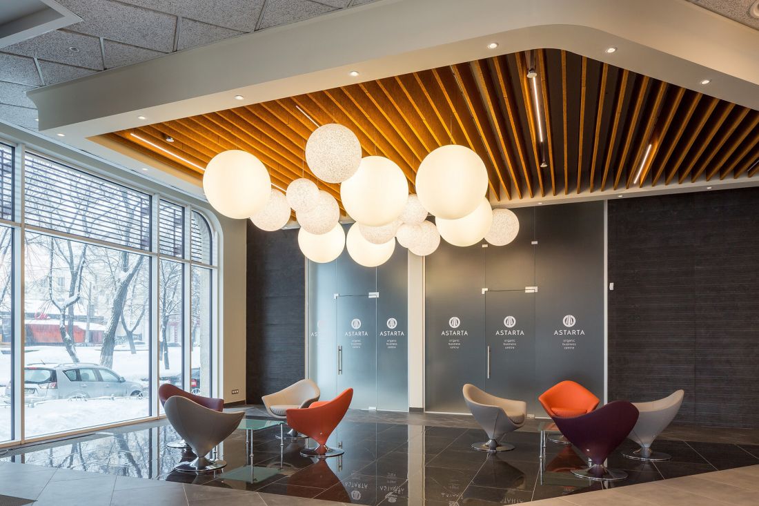 Panele HERADESIGN w kijowskim ASTARTA Organic Business Centre