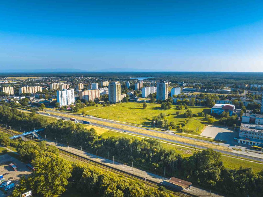 Tak wygląda obecnie teren, który ma być zaadaptowany na Nowe Centrum Tychów