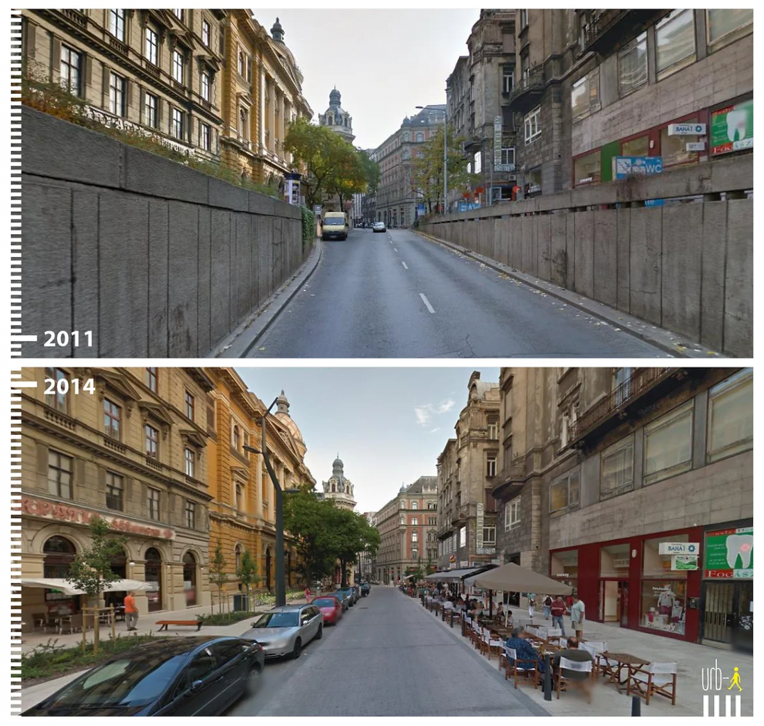 Budapeszt przed i po
