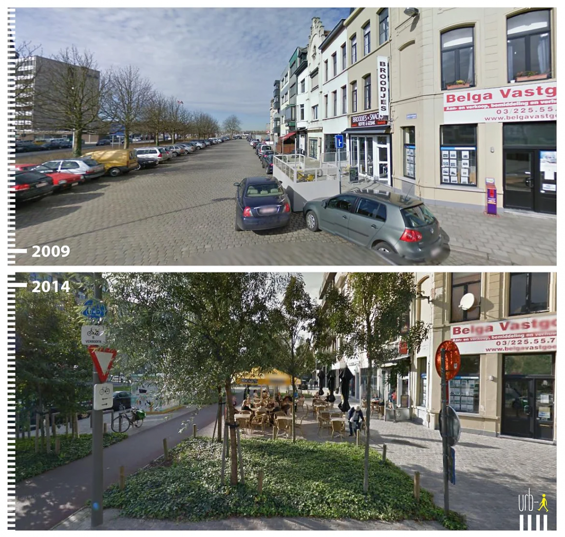 Antwerpia przed i po