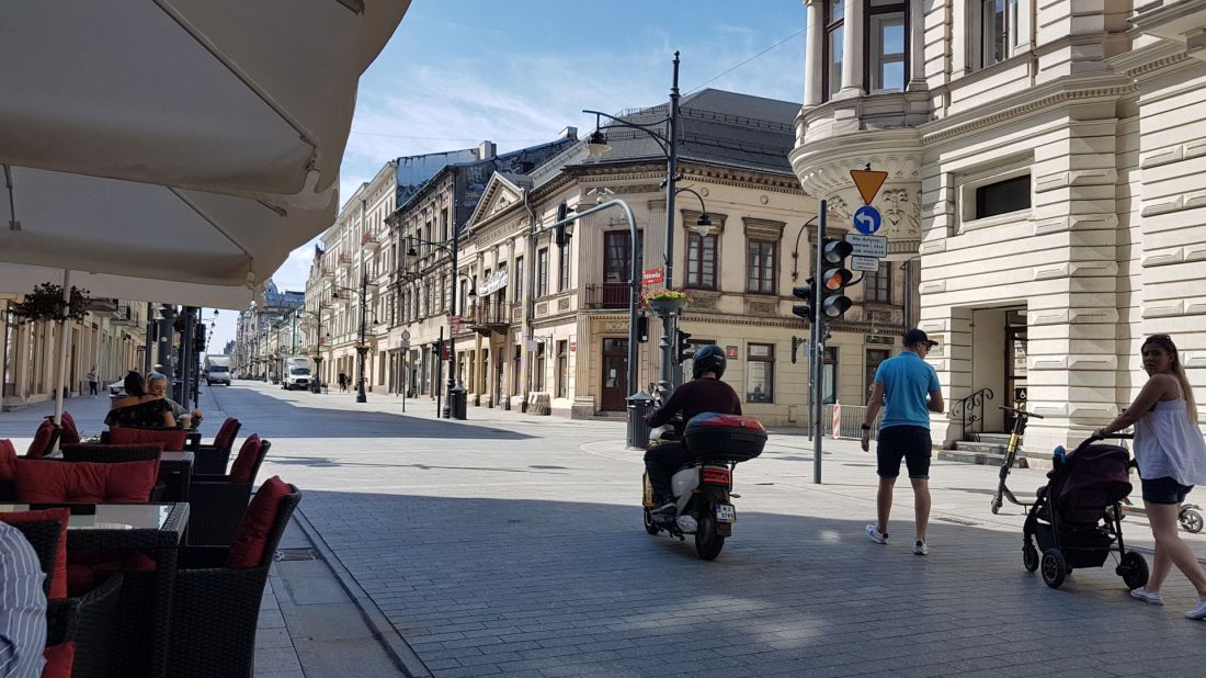 Piotrkowska w Łodzi
