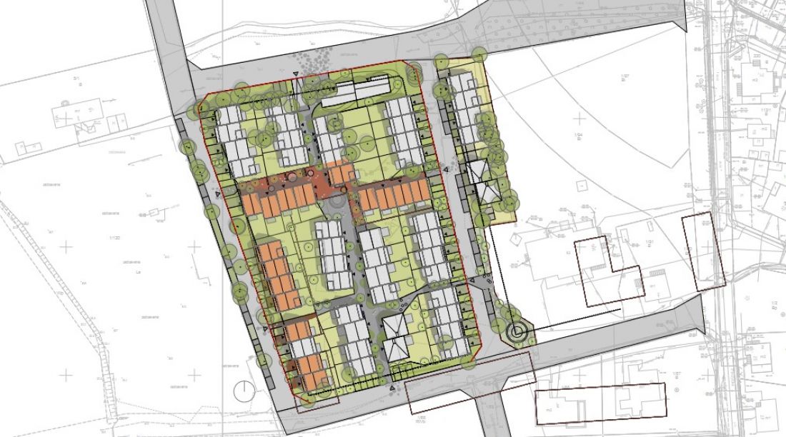 Wielodrożnica, Poznań, plan założenia