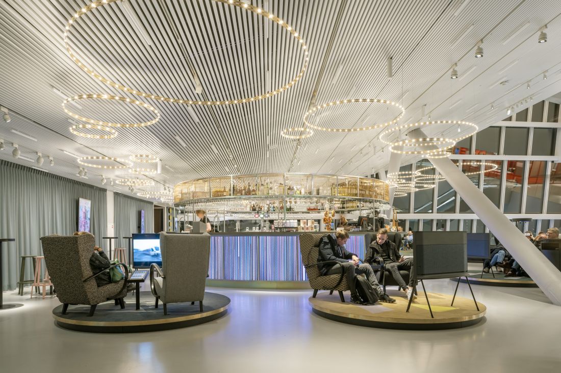 Pareaulux 30BD Sufit chłodzący, Groninger Forum, Groningen, Niderlandy