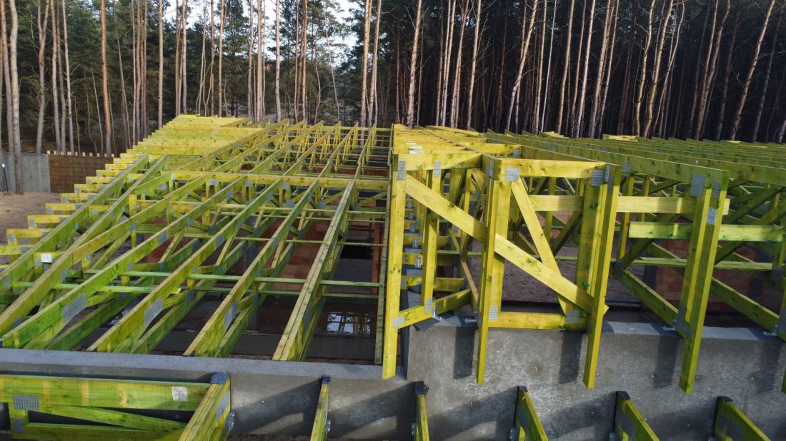 prefabrykowane wiązary dachowe