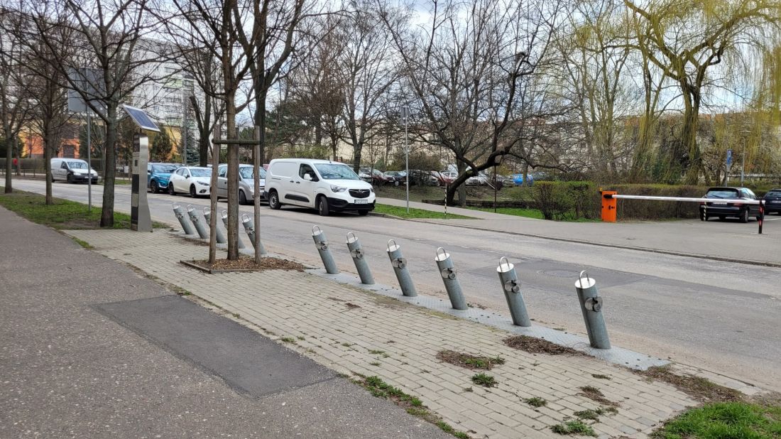 Stanowisko zlikwidowanego roweru meijskiego