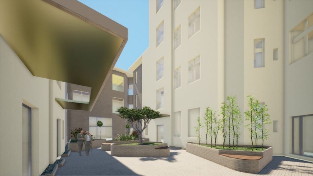 Wielopokoleniowa kamienica przy ul. Garbary 41 w Poznaniu po rewaloryzacji - proj. PB Architekci