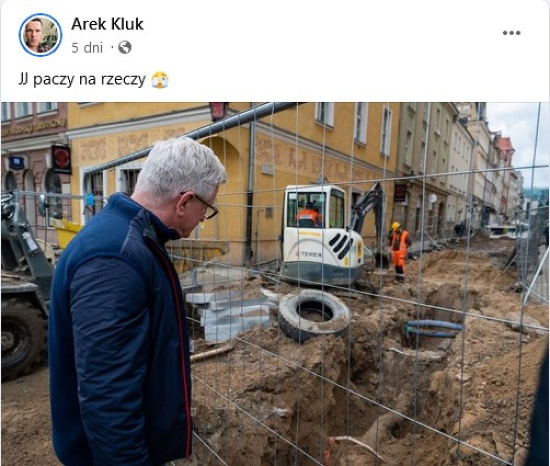 jj paczy na rzeczy kluk
