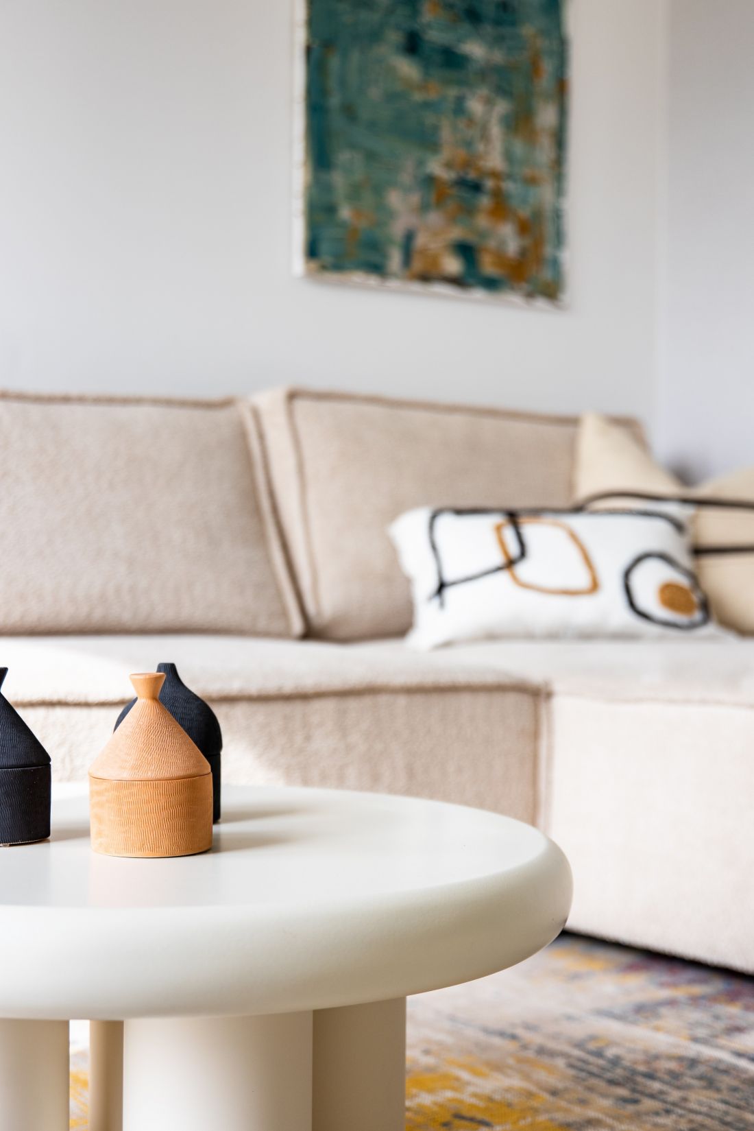Sofa w salonie