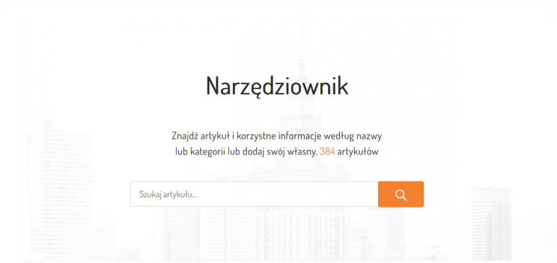 narzędziownik to baza artykułów skierowana do samorządowców i aktywistów