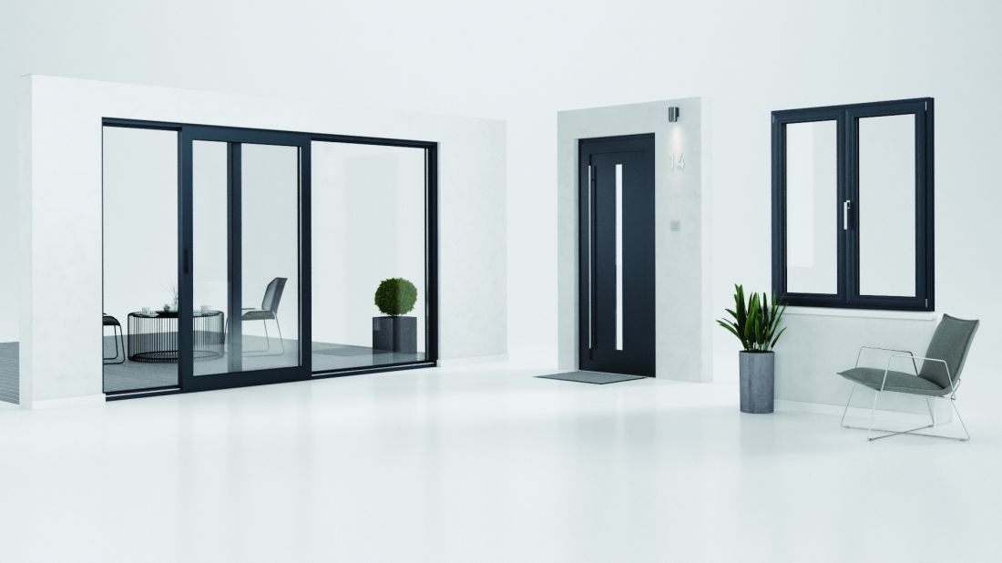 An elegant window and door profile system is a guarantee of energy efficiency