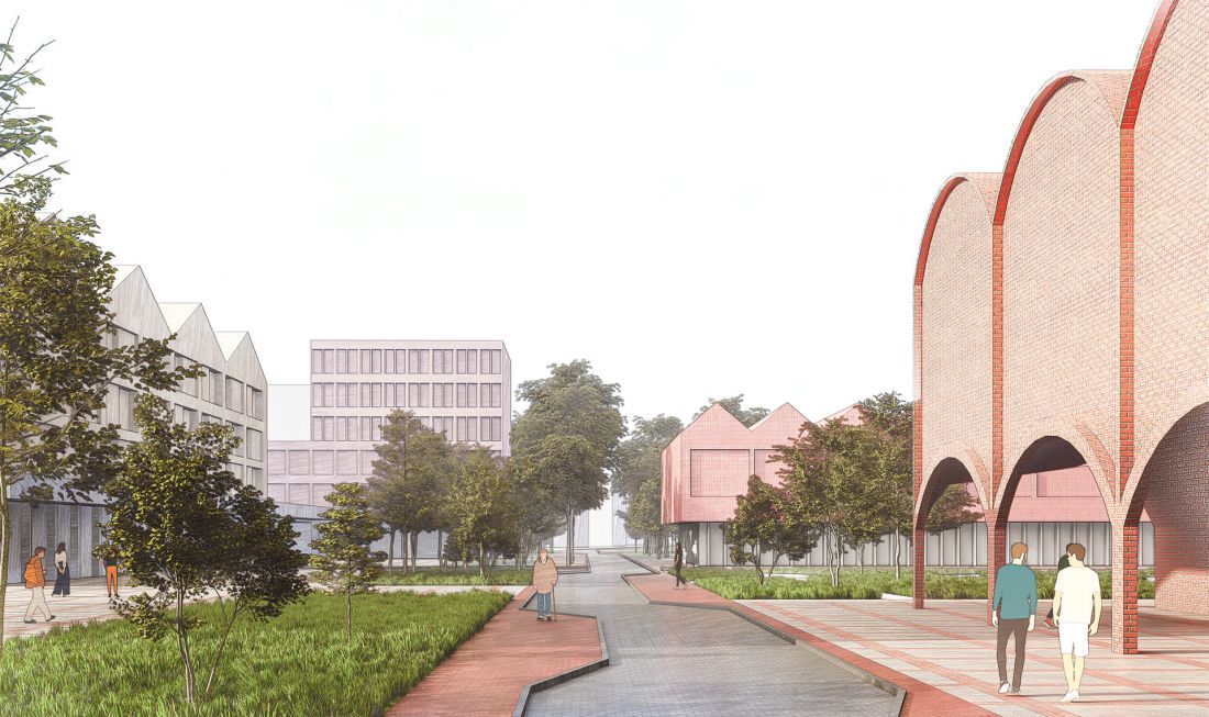 projekt wielofunkcyjnego założenia urbanistycznego w Warszawie