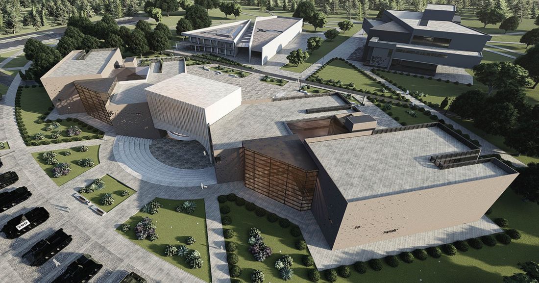 projekt ReCity autorstwa studentów Wydziału Architektury Narodowego Uniwersytetu Lotniczego w Kijowie