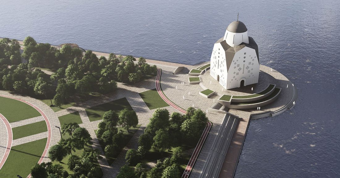 projekt ReCity autorstwa studentów Wydziału Architektury Narodowego Uniwersytetu Lotniczego w Kijowie: