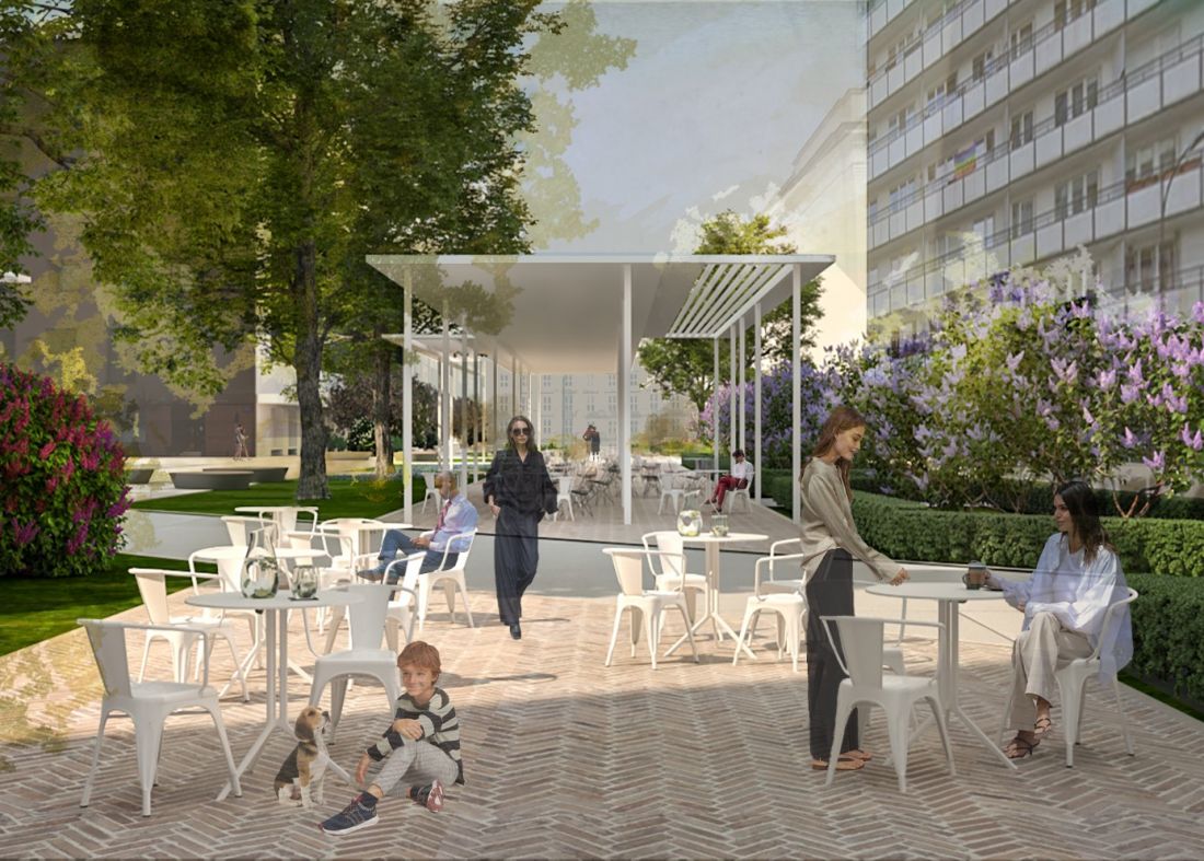 Plac 2 „Spotkanie ze sztuką” - strefa gastronomiczna