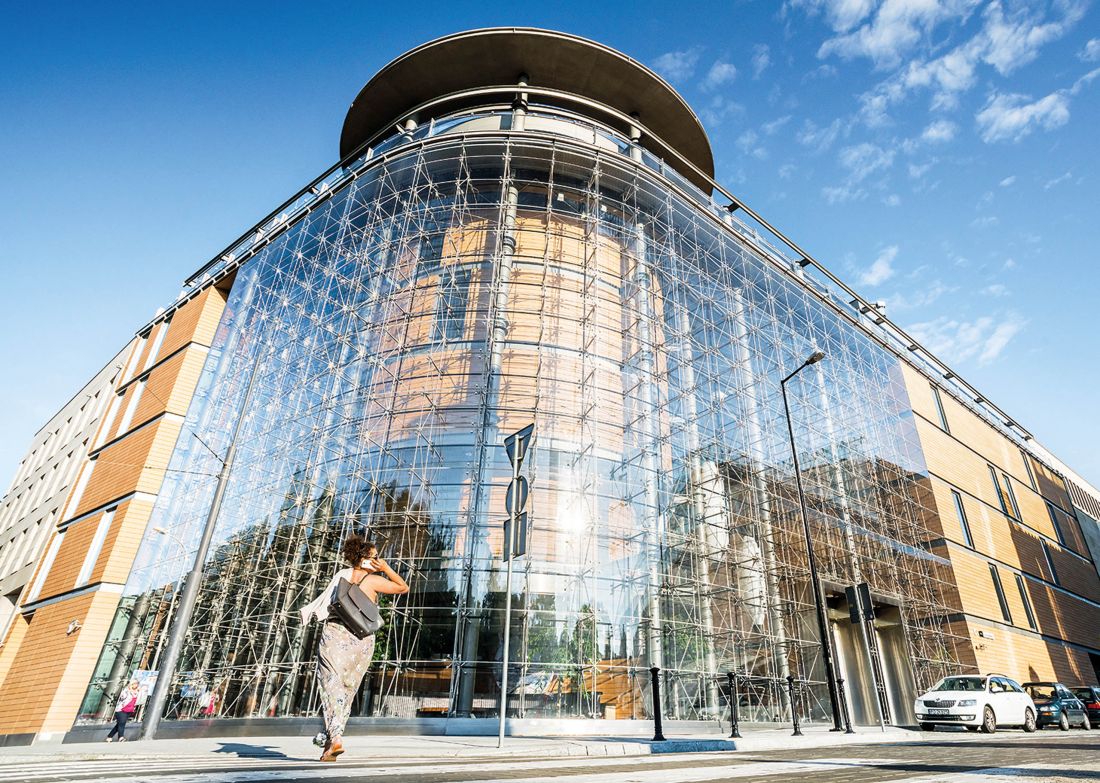 zbliżenie na Lubelskie Centrum Konferencyjne 