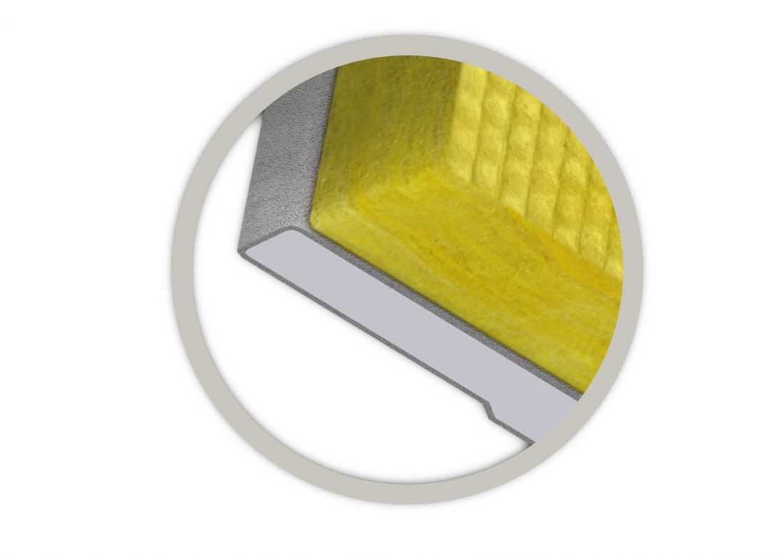 krawędź PRO w płycie ISOVER EasyTherm