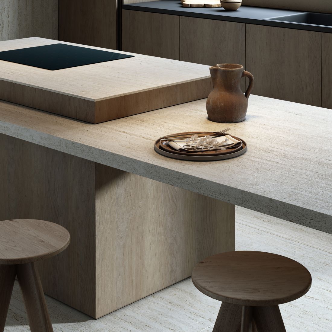 kuchnia, Dekton TK06 Maromorio