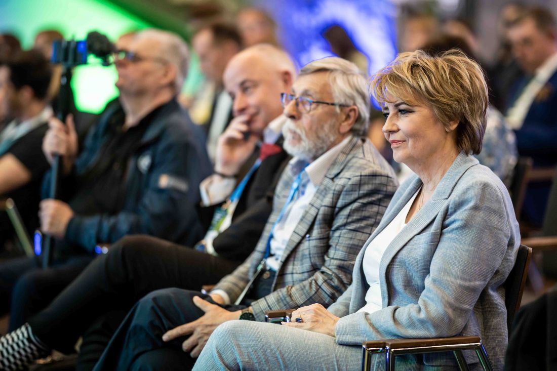 Hanna Zdanowska i profesor Tadeusz Markowski